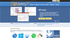 Desktop Screenshot of actiprosoftware.com